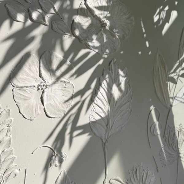 פרחים בטקסטורה